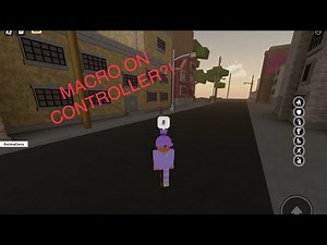 How to macro in da hood on a controller!!!
