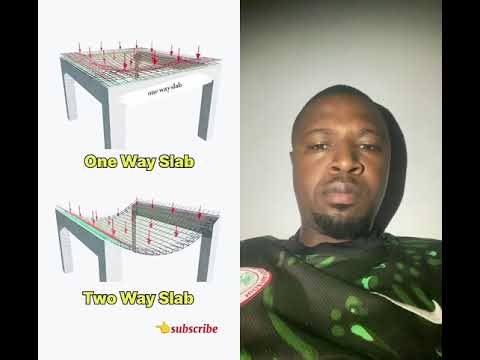 One way and two way slab