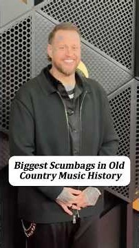 5 Biggest Scumbags In Old Country Music History 💀. #actor #singer #music #hollywood