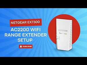 NETGEAR Ex7300 Ac2200 WiFi Range Extender Setup