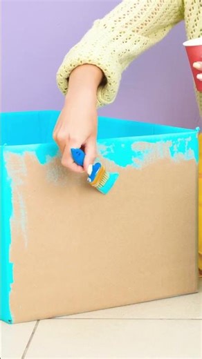 📦Woohoo! BUILD and PLAY with Your Own WORKING CARDBOARD TRAM! 🚋✨ #shorts #fun