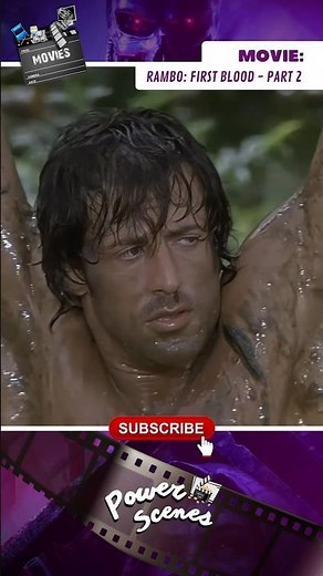 Rambo: First Blood - Part 2 (1985) | Torture Only Made Him Stronger! 😱💪 #short