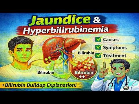 Jaundice & Hyperbilirubinemia Explained | Types, Causes & Diagnosi