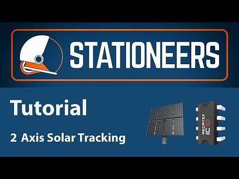 Stationeers Tutorial 2 Axis Solar Tracking with IC ( Mars )