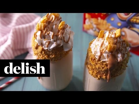 How To Make A Cap'N Crunch Shake | Delish