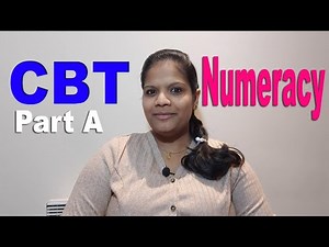 CBT Class Part A | Numeracy Questions | Helna's Academy