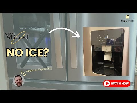 Whirlpool Refrigerator Ice Maker Not Working? 5 Fixes (70% Success on Fix #1!)