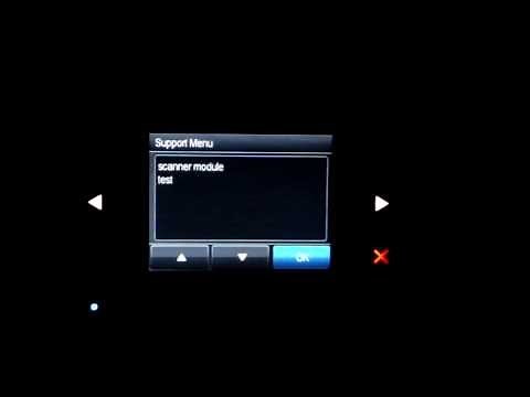 HP Officejet 6600 Support Menu