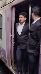 running train side view, #train #travel #vlog #sho