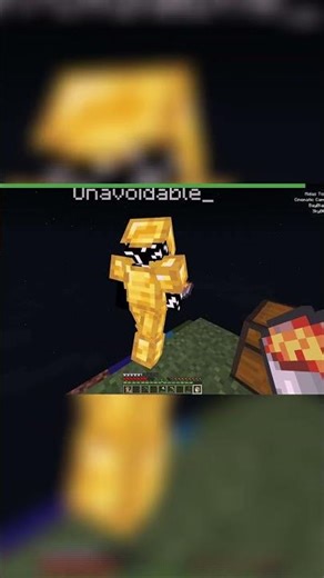 lava bucket clutch || #chaosmod #minecraft #funny #fyp #shorts