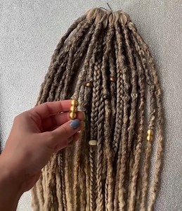 Light Brown Ombre Crochet Dreadlocks, Handmade Braided Hair Extensions - Etsy