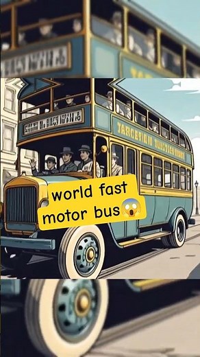 What Did the World's First Motor Bus Look Like?