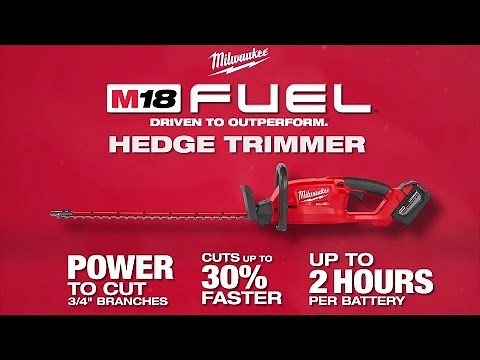 Milwaukee® M18 FUEL™ Hedge Trimmer