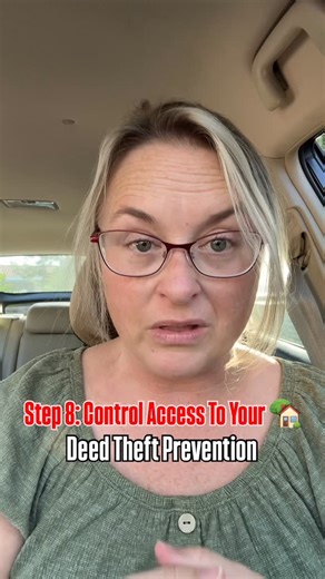 Christina Smith | Storyteller ✦ Realtor on Instagram: "STEP EIGHT to help reduce the risk of deed fraud: Control access to your property. Access isn’t just about strangers. It includes contractors, tenants, service providers — and sometimes family members. What to do: • Change locks or codes when access ends • Rotate gate, garage, and lockbox codes regularly • Remove unused lockboxes • Be intentional about who has access and for how long Disclaimer: I am not an attorney. I’m sharing general guid