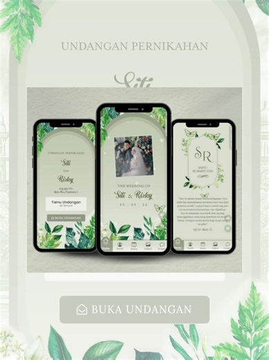 Undangan website ✅ Unlimited nama tamu ✅ Fitur lengkap ✅ Revisi sepuasnya (S & K berlaku) ✅ Galeri foto dan 1 video ✅ Bebas request lagu #undanganpernikahan #undanganwebsite #weddinginvitation #digitalinvitation #undanganweb #undangan #invitation #fyp #ramadan #pernikahan