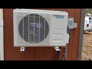 Comfortstar Ductless Mini Split in Action