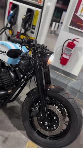 Yamaha bobber version #chopper #bobber #chopperstyle