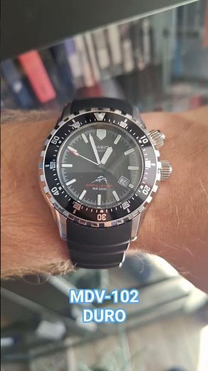 Casio MDV-102 Duro Marlin Diver - Dual Illuminator #watch #wristwatch #casio