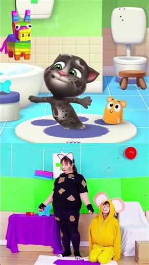 Talking Tom - Dirty #shorts