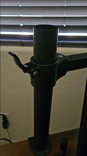 Amazon Basics Monitor Arm Review 📺 Best Budget Desk Upgrade? #shorts