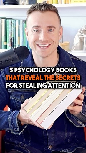 5 books you must read to learn the psychology secrets that steal your attention 👀 What books did I miss on this list? #psychology #darkpsychology #manipulation #bookrecommendations #nonfictionbooks | BookThinkers