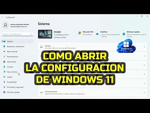 Cómo abrir la configuración de Windows 11