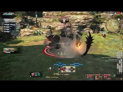 Punching Rocks & Mining Nodes! FFXIV Grind - Day 34 [#Monk]