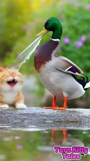 The Cat’s Sneaky Trick… and the Duck’s Hilarious Revenge!