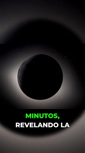 ¡Eclipse solar al revés existe! ☀️🌑 #mindblown #ciencia