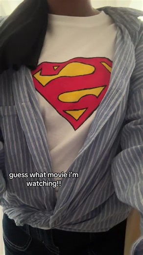 Low-Key Superman Cosplay for Summer Screenings