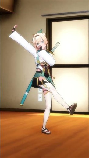 【MMD】 風真いろは「Sunday Morning」#mmd #shorts