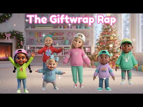 The Giftwrap Rap | Holly Jolly Radio | Kids Holiday Video
