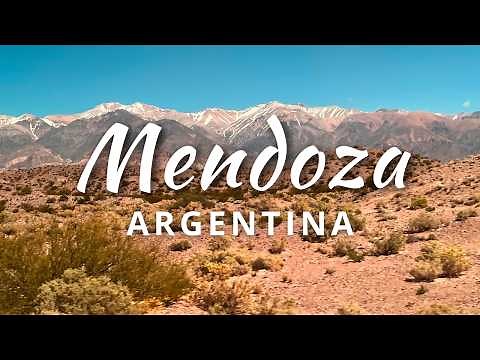 MENDOZA, ARGENTINA: Roteiro, vinícolas e passeios além de vinhos [4K]