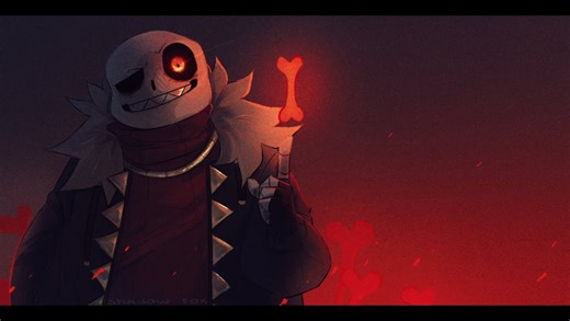 【残暴之下动画ost】UnderFell Sans Animation（授权转载）