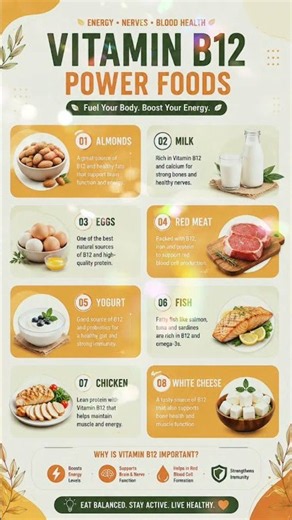 8 Best Vitamin B12 Rich Foods 🥚 | Boost B12 Naturally With These Foods