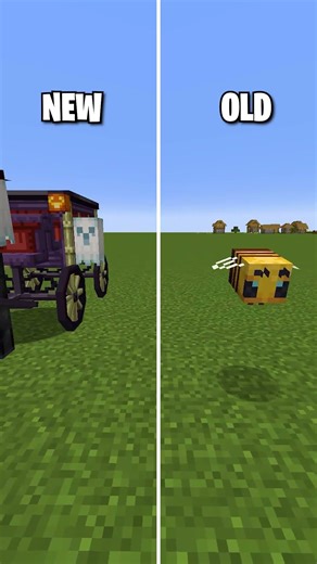 Minecraft OLD vs NEW Textures🥹 (Mob Edition) #minecraft #shorts