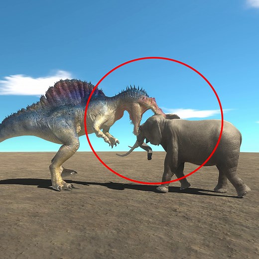 Spinosaurus vs Every Unit - Animal Revolt Battle Simulator | RP. Gaming
