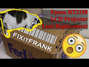 Epson Home Cinema 2150 LCD Projector Repair | Lens Replacement | Cleaning