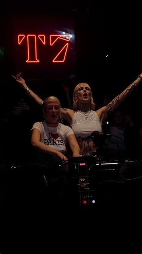 Cloudy b2b Nikolina @ T7 Paris 💥 #paris #techno