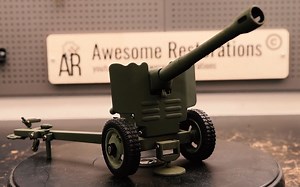 【中字】修复苏联重装D20榴弹炮丁烷气体打火机Butane gas lighter Restoration D20 Howitzer from Soviet