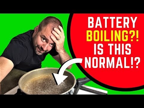 Why is my Battery Making a Bubbling Sound?! Is this Normal? [SOLVED]