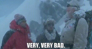 Very, very bad.