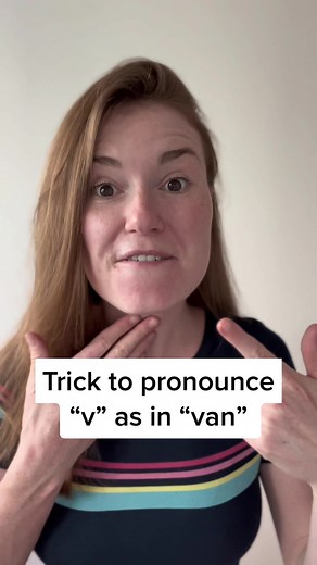 ‏How to pronounce v sound #pronunciation #tips #advice #speechsounds