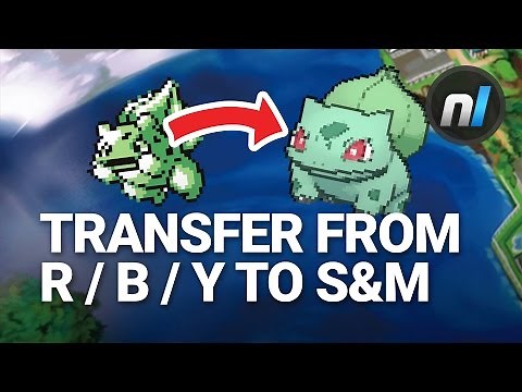 How to Transfer Pokémon from Red / Blue / Yellow to Sun & Moon | Pokémon Bank Guide