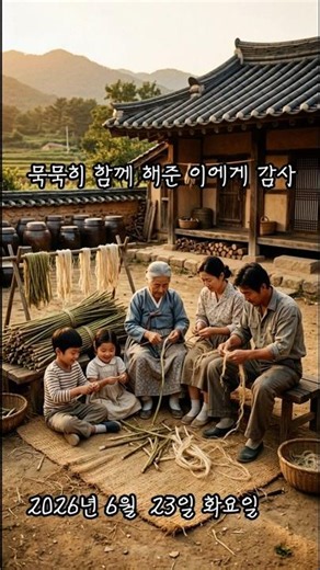 아침인사
