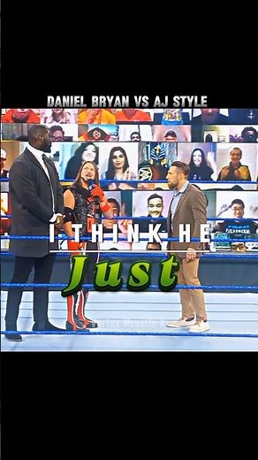 Daniel Bryan vs Aj Style 🔥🥶| Team Bryan Destroy Team Styles 😱☠️| Smackdown 2021 🥵 Edit