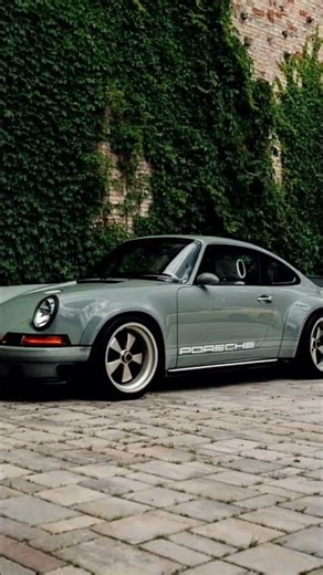 OEM Style Classic Porsche Script Decals on a Singer Porsche looks amazing!