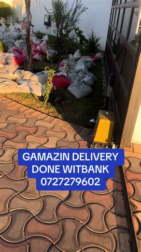 Gamazin Delivery Services in Witbank | Contact 0727279602