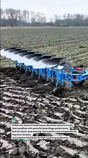 Mega Fendt Deep Tillage Beast 🚜🌱 #Fendt #HeavyDuty #FarmTech