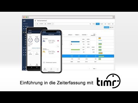 Einführung in die Arbeitszeiterfassung und Projektzeiterfassung mit timr